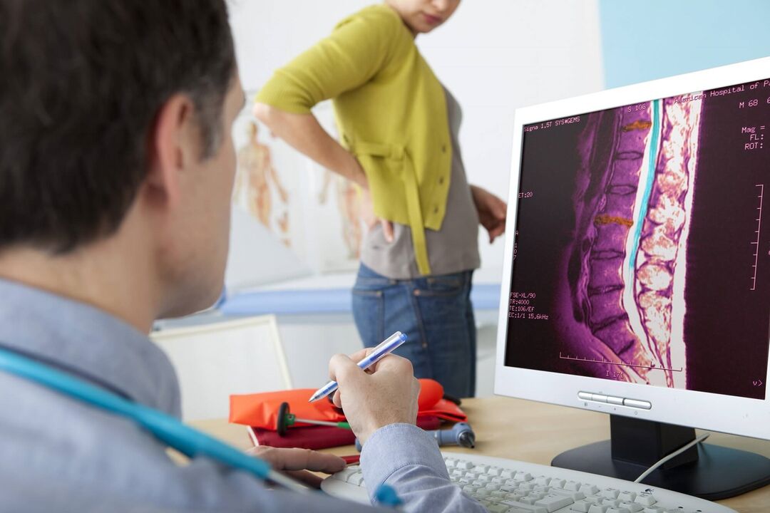 Diagnos vum Lender Osteochendrosis