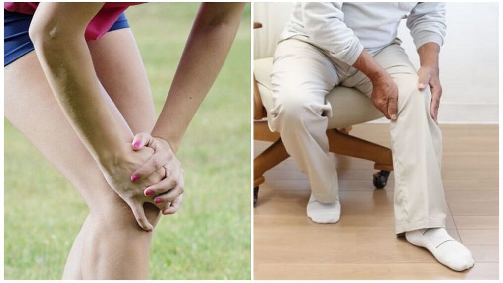 Verletzungen an altersbedingte Verännerungen sinn d'Haaptursaachen vun der Arthrosis vum Kniegelenk